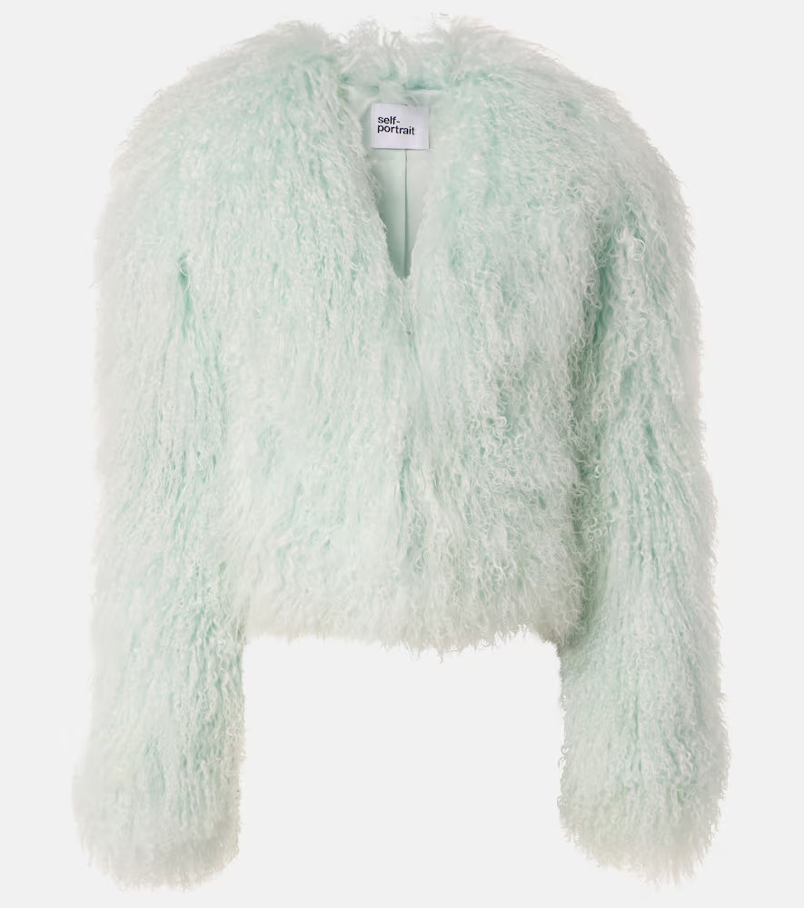 Self-Portrait Shearling jacket | Mytheresa (US/CA)