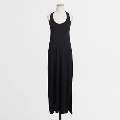 Factory knit racerback maxi dress | J.Crew Factory