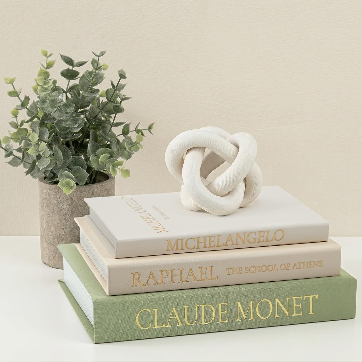 Sage Green Faux Book Box Set of 3 - Linen Decorative Books for Shelves, Fake Books for Decoration... | Amazon (US)
