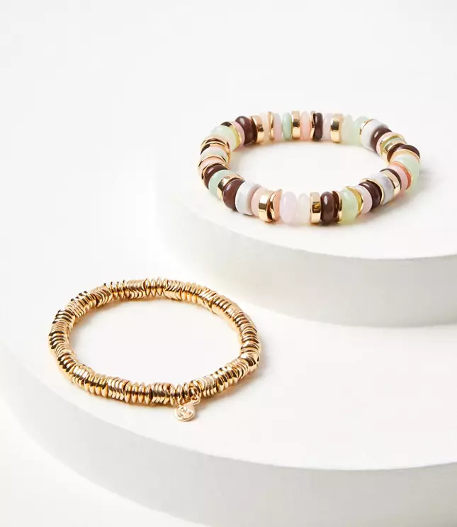 Statement Stretch Bracelet Set | LOFT