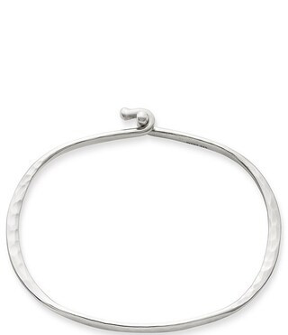 Hammered Hook-On Bracelet | Dillards