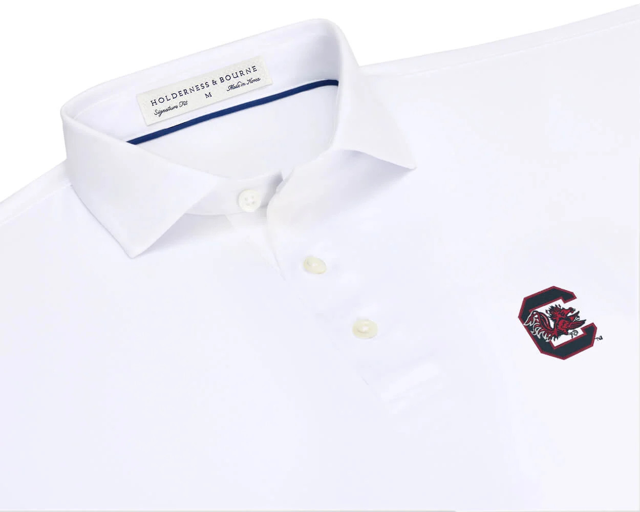 University of South Carolina Anderson Shirt: White | Holderness & Bourne