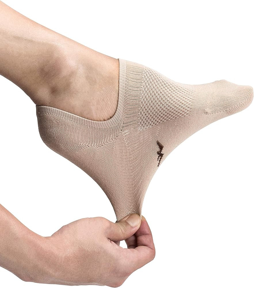 Pro Mountain Thin No Show Socks Seamless Wide Toe Box 6 Pack Liner Unisex Size S to X-Large Cotto... | Amazon (US)