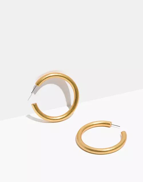 Chunky Oversized Hoop Earrings | Madewell