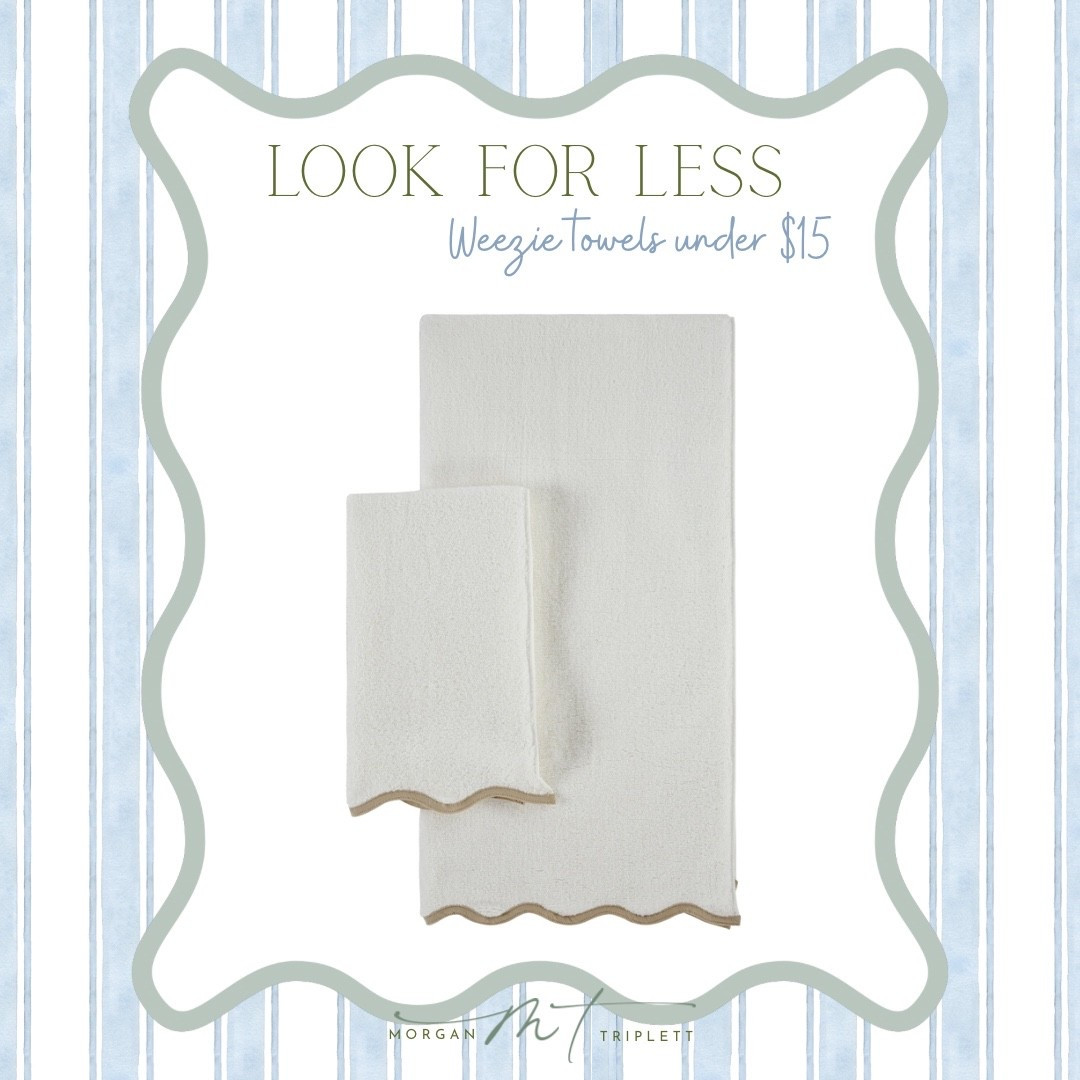 Weezie towel dupe 

Look for less, weezie, boujie on a budget, designer 

#LTKFindsUnder50 #LTKHome #LTKautumn