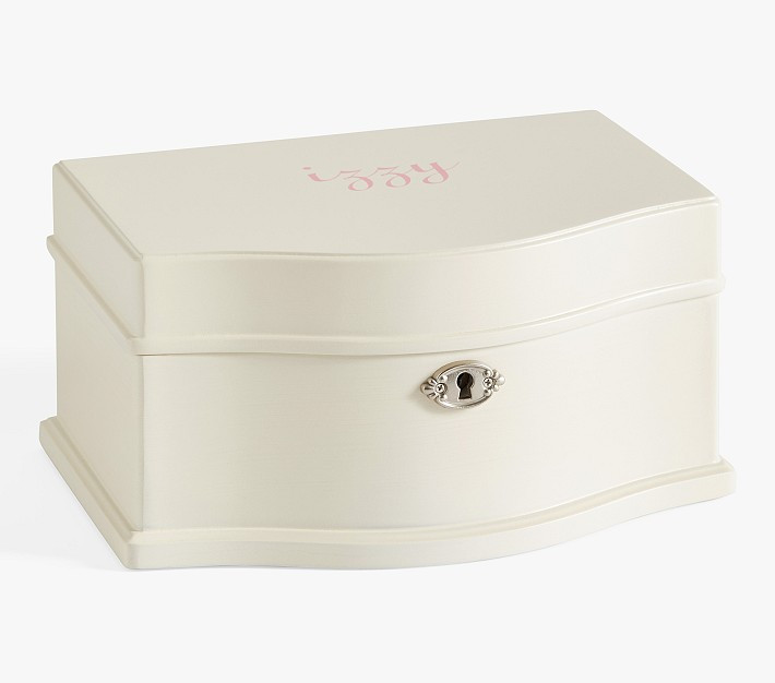 Cream Abigail Jewelry Box Collection | Pottery Barn Kids