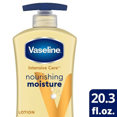 Vaseline Intensive Care Moisturizing Body Lotion with Oat Extract Nourishing Moisture - 20.3 fl oz | Target