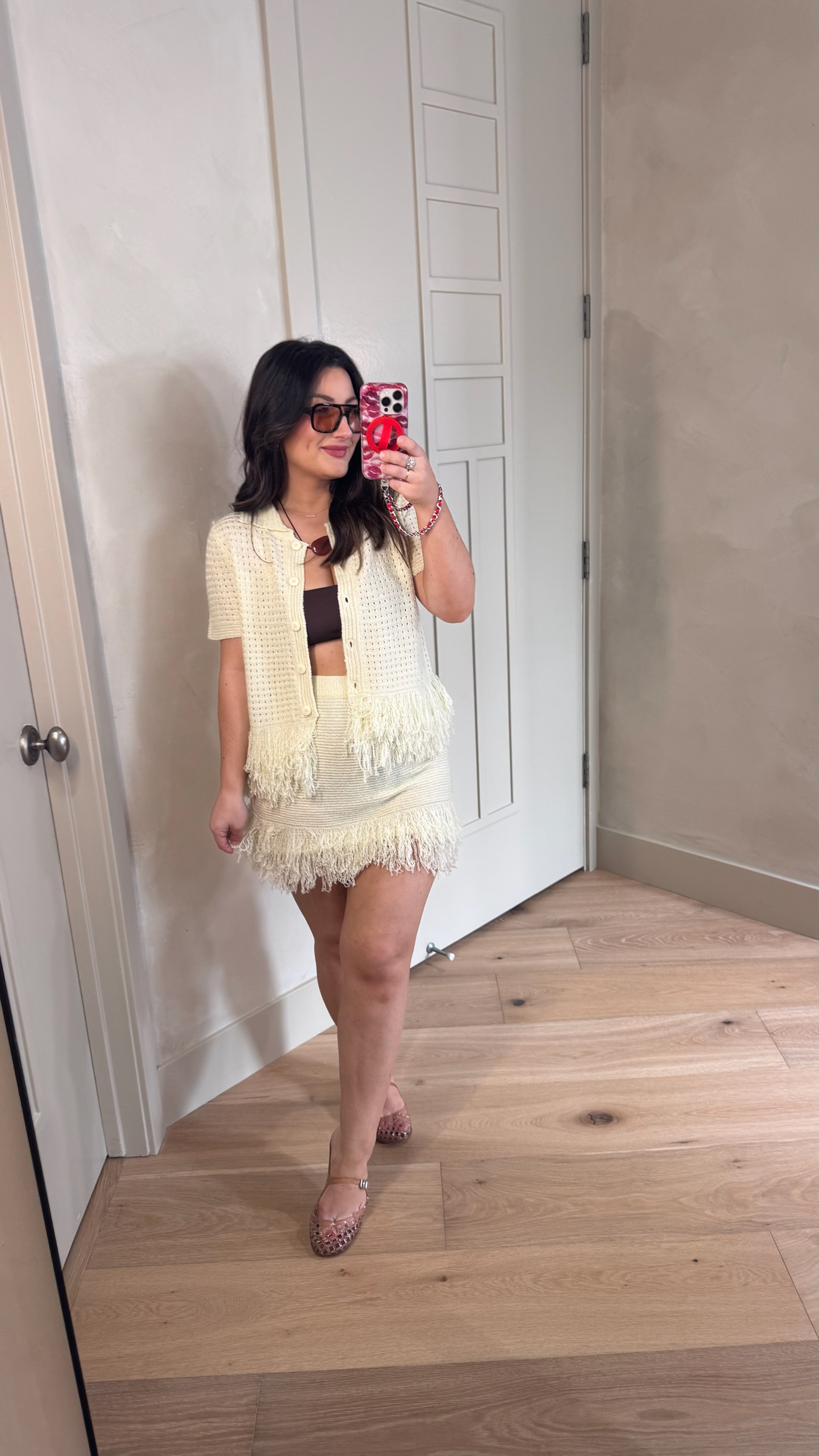 This is the coverup you will pack for every beach trip, pool day, and last minute vaycay! Obsessed is an understatement! 

🏝️For sizing, I am 5’0” & 140lbs

Set size small 
Bathing suit top size medium 
Bathing suit bottoms size large


#LTKTravel #LTKPetite #LTKSwim