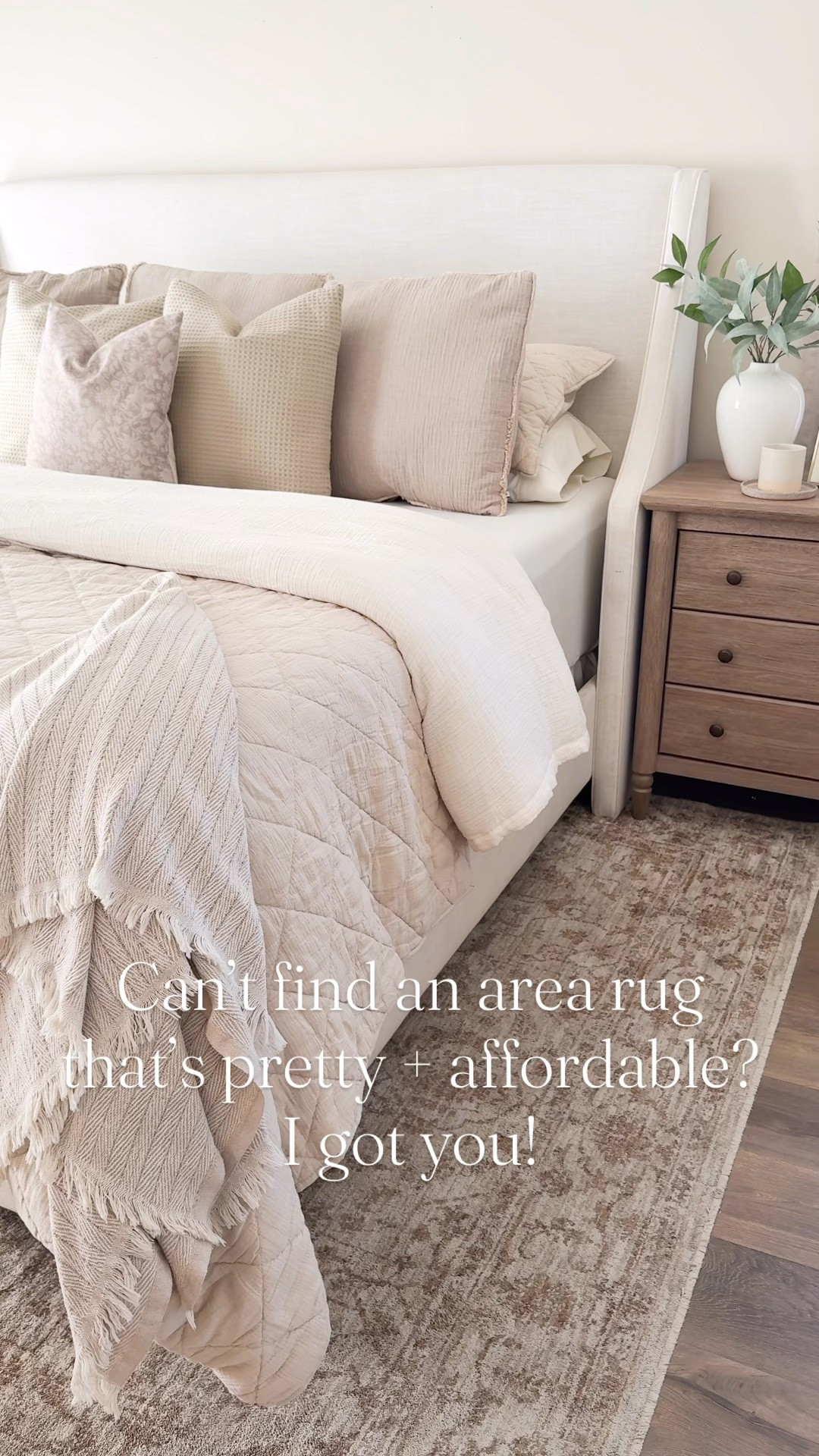 Neutral affordable area rugs, area rug, neutral rug, living room rug, bedroom rug

#LTKHome #LTKSaleAlert
