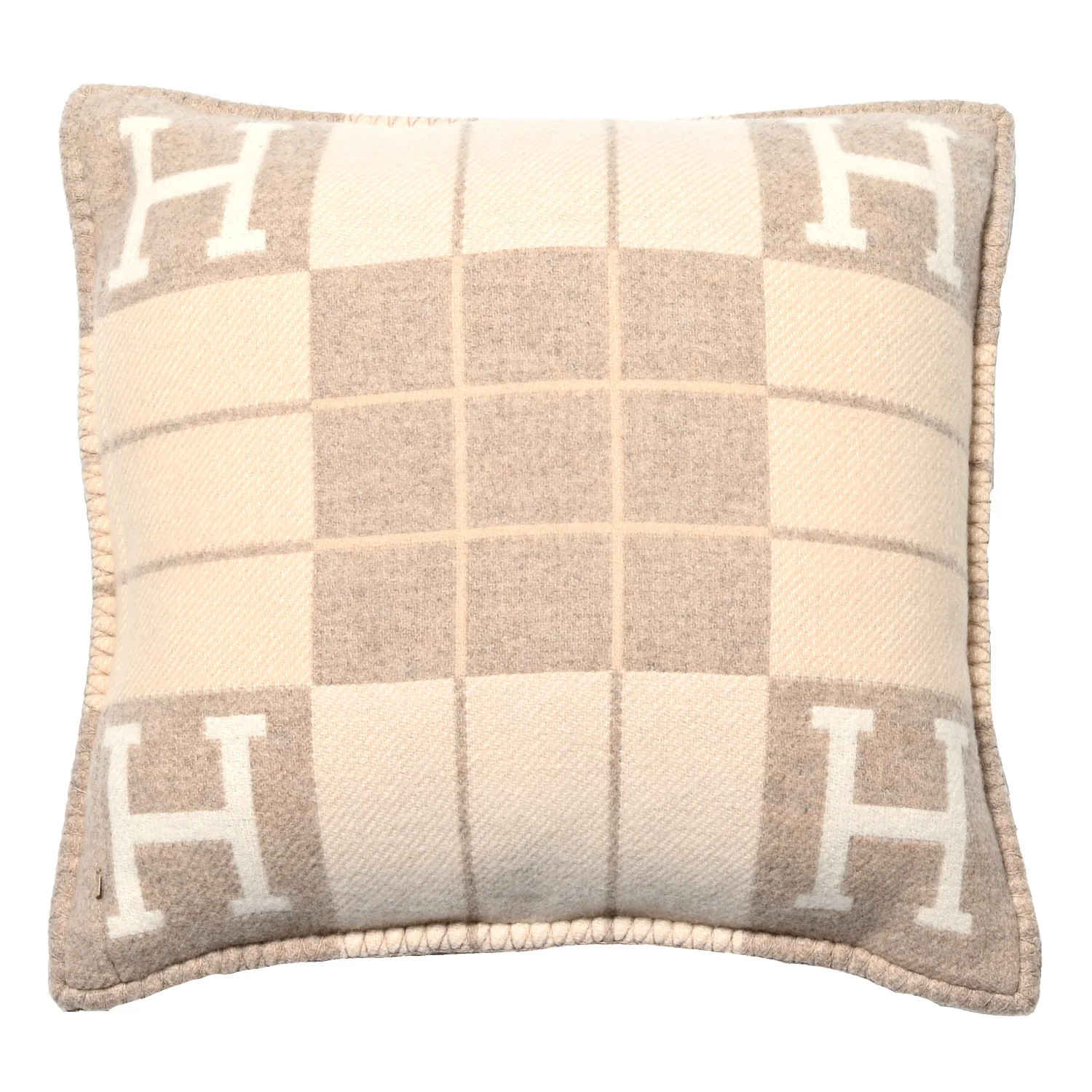 Wool Cashmere Avalon III Pillow PM Coco Camomille | FASHIONPHILE (US)