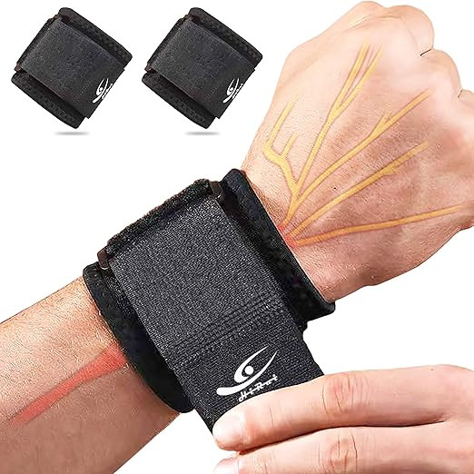 HiRui Wrist Brace Wrist Wraps, Compact Wristband Compression Wrist Straps Wrist Support for Worko... | Amazon (US)