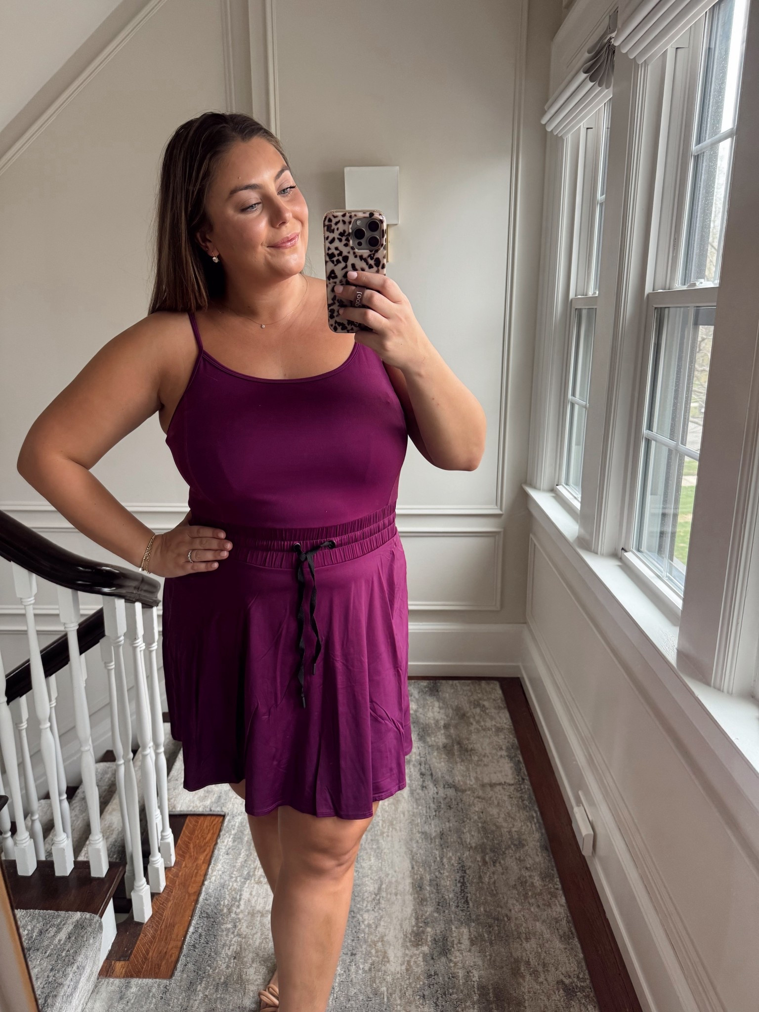 Wearing size 1 in sporty dress. Sharing other activewear I love! Use CARALYNM at Cakes Body. Use CARALYN15 on your first order at Spanx. 

#LTKMidsize #LTKActive #LTKStyleTip