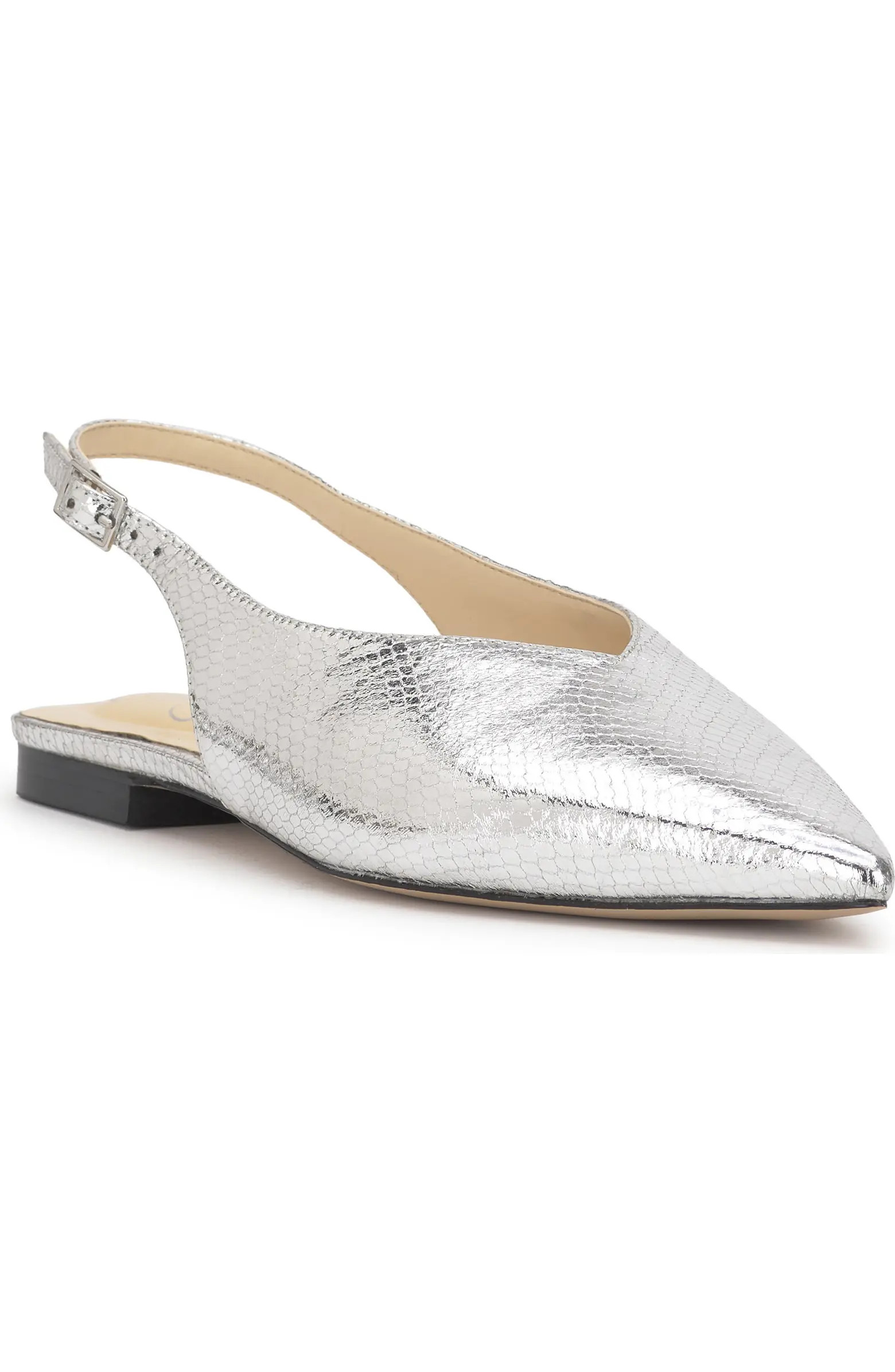 Mezzah Slingback Pointed Toe Flat (Women) | Nordstrom