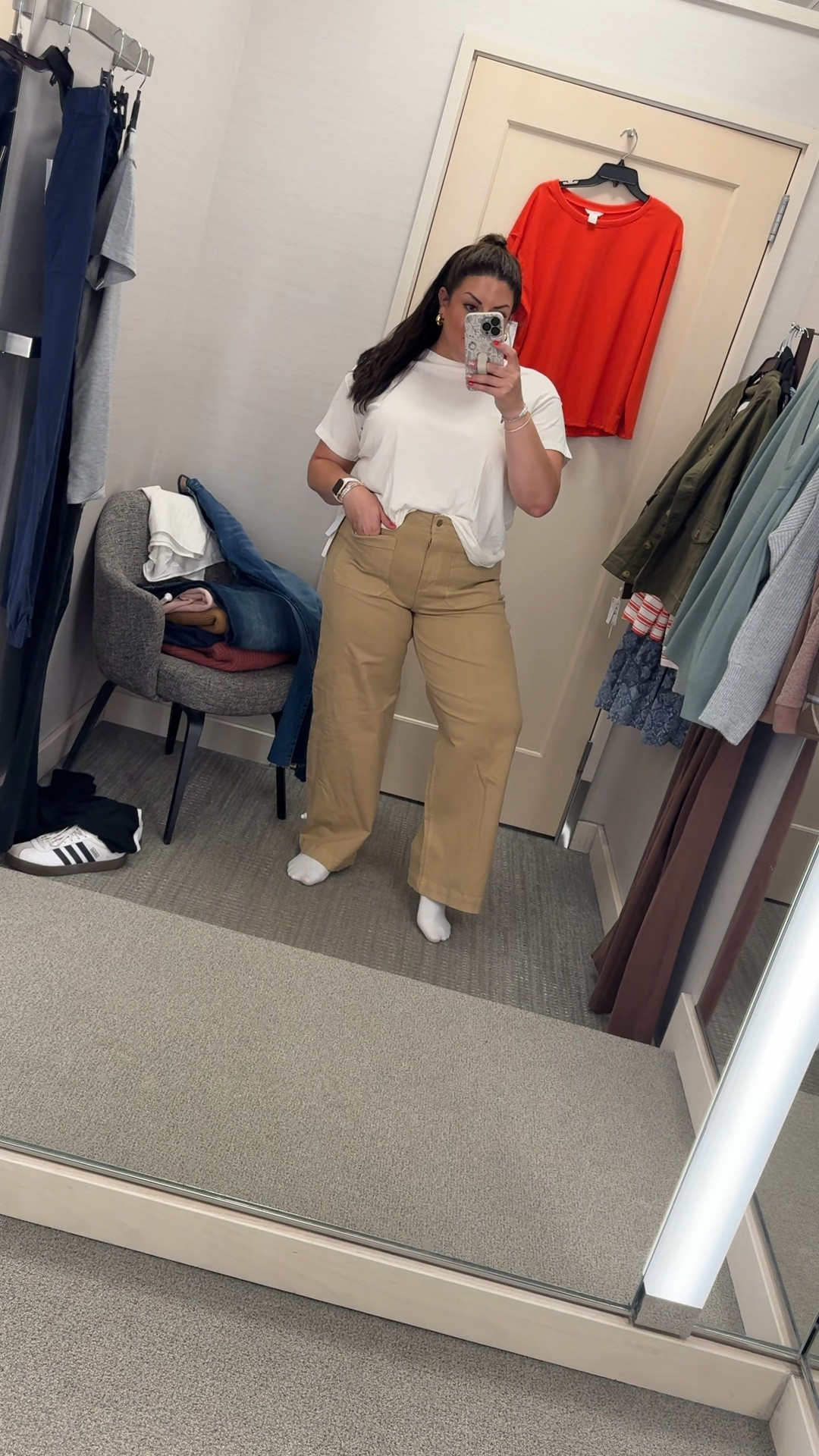 I actually love these pants SO much!!! Wearing my true size 14. 

#LTKxNSale #LTKSaleAlert #LTKMidsize