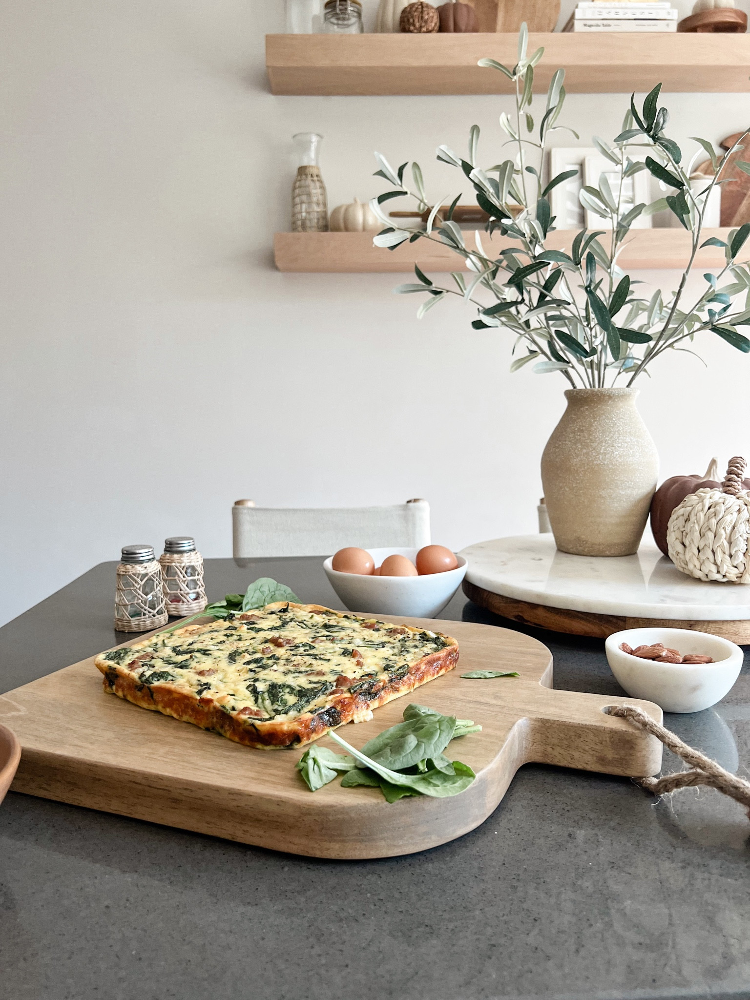 This cutting board would make such a great gift for your friend or family member who loves to cook and host. I use it as a serving board but also use it as decor when it’s not in use! It’s thick and the perfect wood tone. It compliments the rest of my kitchen decor so well and the price can’t be beat! 

#LTKunder50 #LTKhome