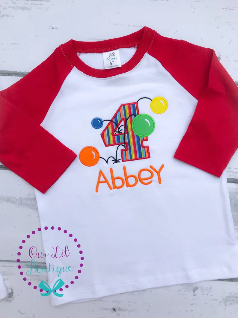 Personalized Bouncy Ball Birthday Shirt - Bounce House Party | Etsy (US)