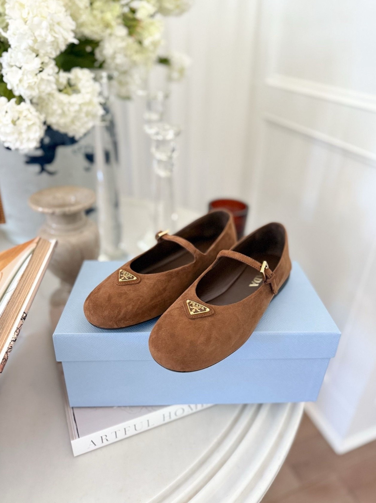 I’m obsessed with these Prada suede ballerinas! Perfect for fall! 

Follow me at @miriamobrien_ on IG and TikTok! 

#PradaFallFashion #PradaSuedeBallerinas #PradaTrends #FallFashionFits #FallShoes #SeasonalBallerinas 

#LTKSeasonal #LTKStyleTip #LTKShoeCrush

#LTKSeasonal #LTKOver40 #LTKootd