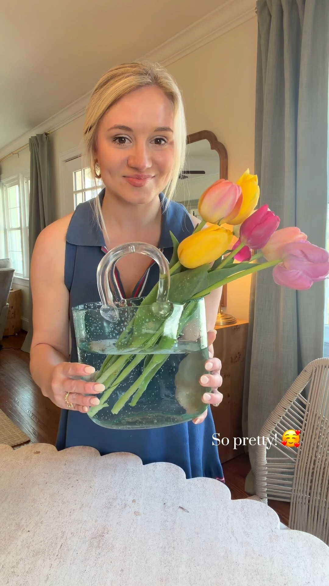 The cutest vase for spring! 🌷 

#LTKSeasonal #LTKHome #LTKdayinmylife