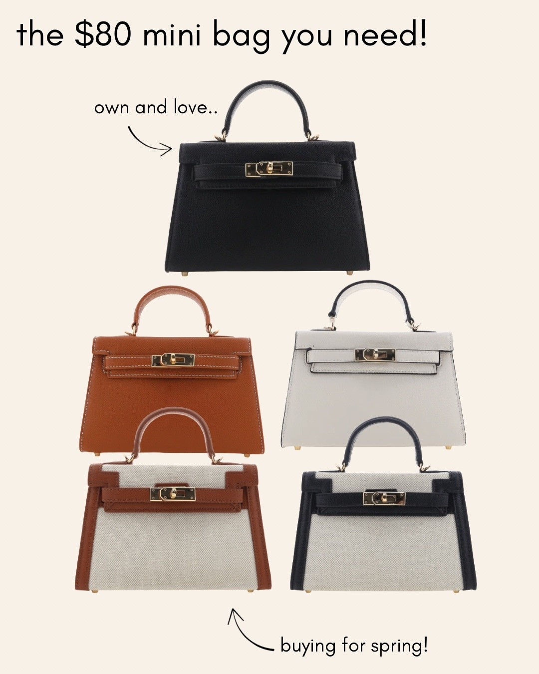 Ok new styles arrived and I am buying for spring! The best Hermes look alike. $80!! 