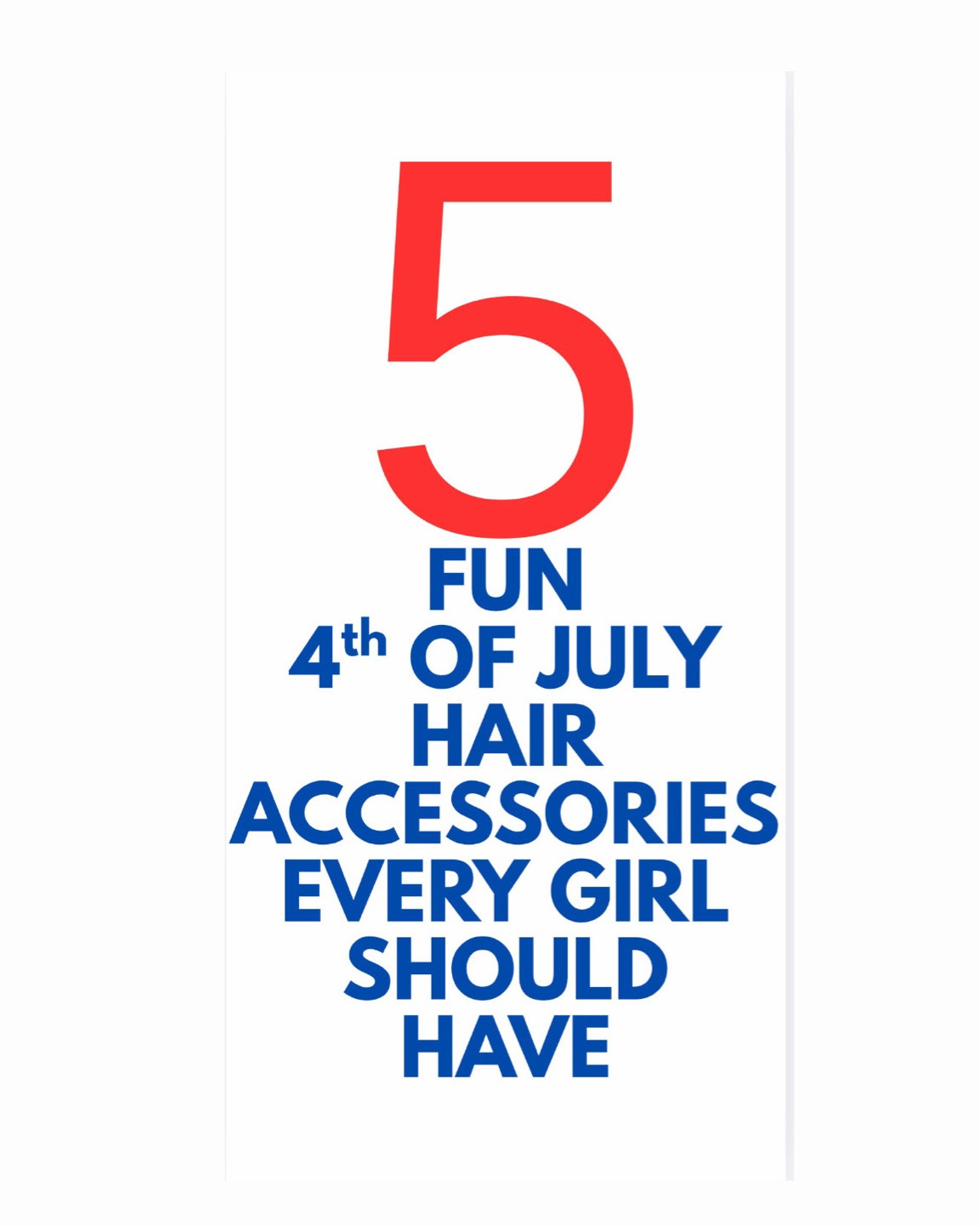 Fun 4th of July Hair Accessories for Girls

#LTKKids #LTKBeauty