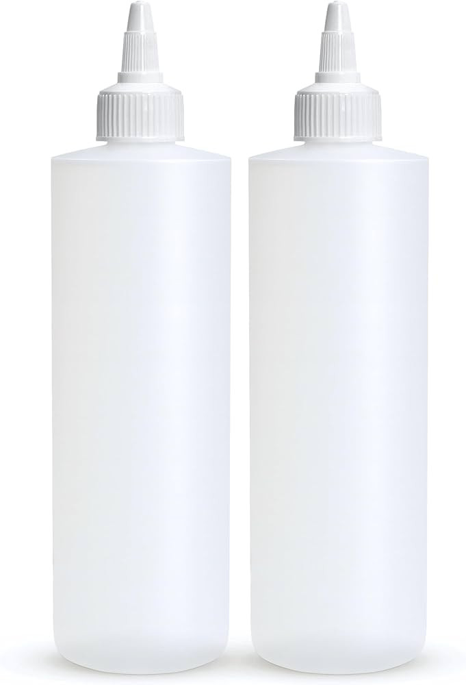BRIGHTFROM Condiment Squeeze Bottles, 8 OZ Empty Squirt Bottle with Twist Top Cap, Leak Proof - G... | Amazon (US)