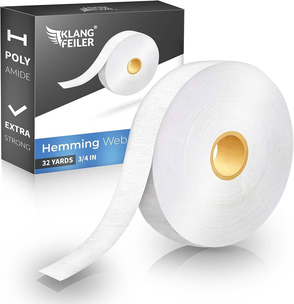 Klangfeiler\u00ae Iron on Hemming Tape - 0.75 INCH x 32 Yards - Extra Strong - Iron Required | Amazon (US)