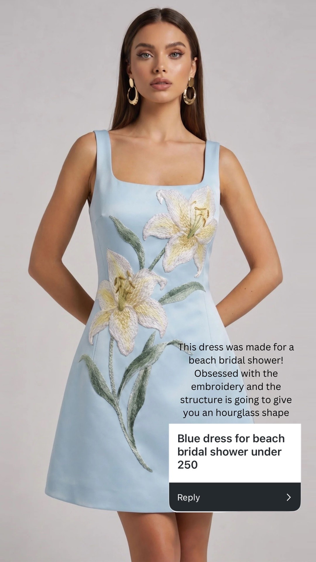 Bridal shower dress under $250! 🩵


bridal shower dress, mini dress, summer dress, floral dress, beach bridal shower

#LTKSeasonal #LTKWedding
