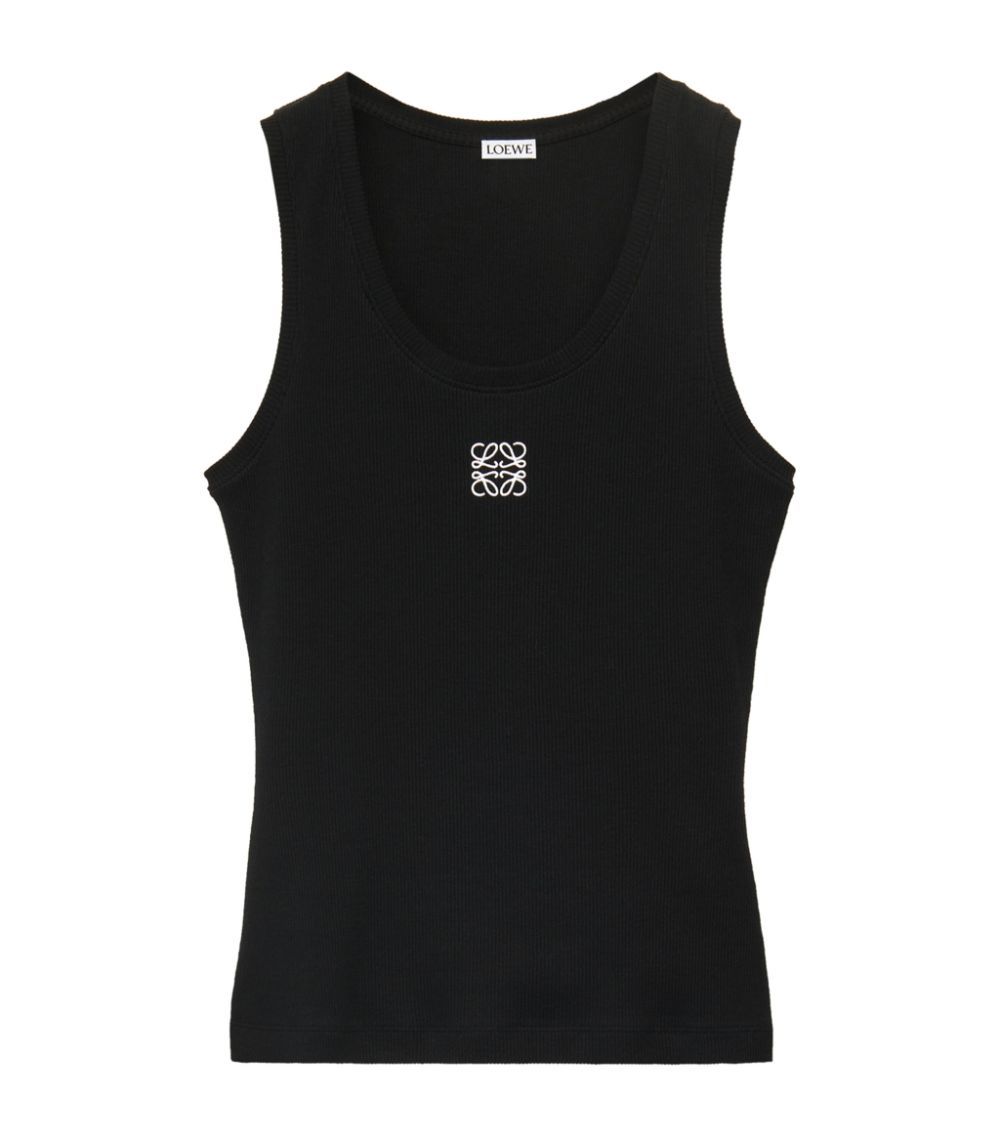 Embroidered Anagram Tank Top | Harrods