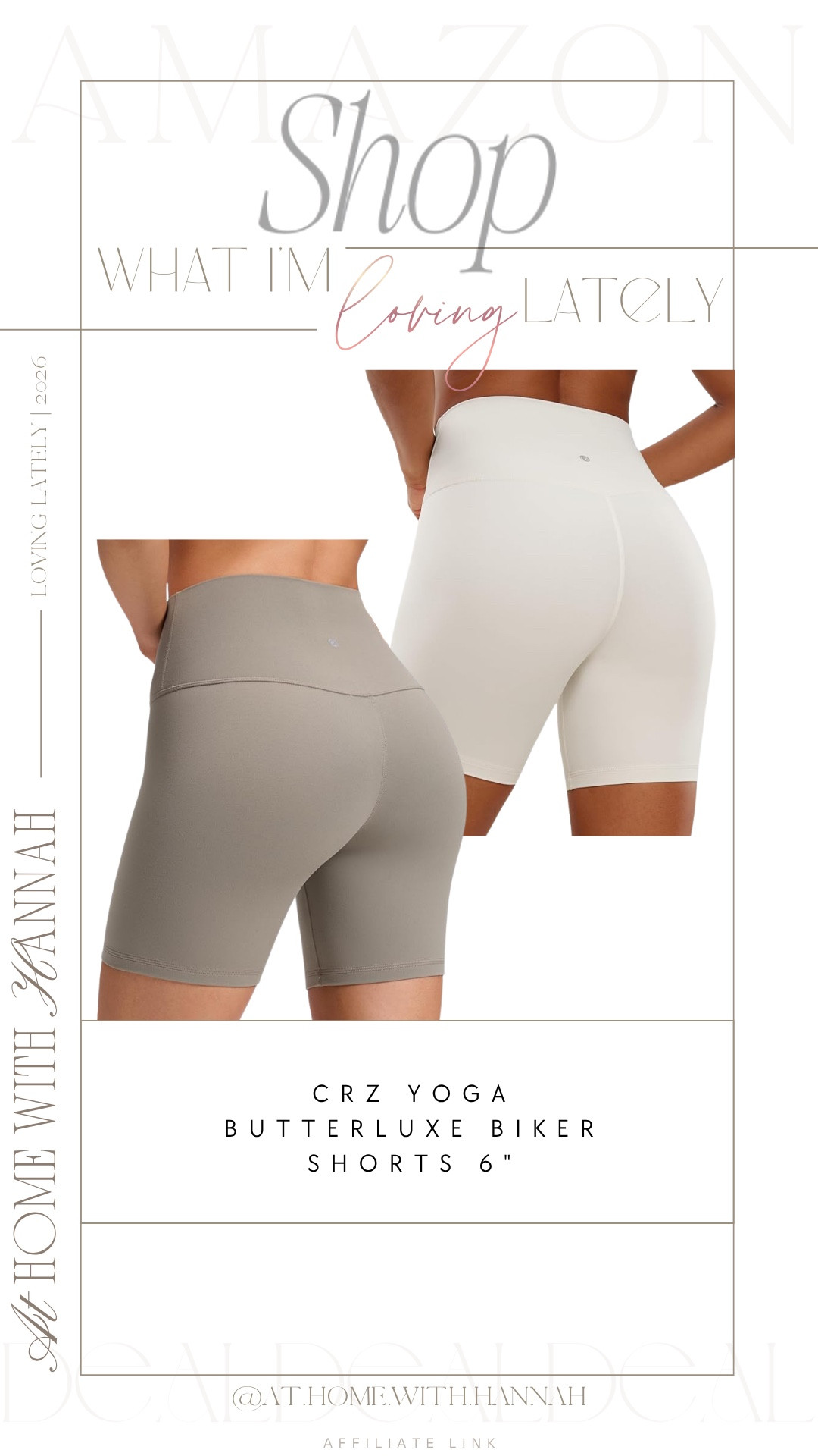 These CRZ Yoga biker shorts are one of those pieces I keep rebuying for a reason!!
They’re sleek, flattering, and so easy for workouts, walks, errands, or everyday athleisure looks. Such a good staple if you want biker shorts that feel really wearable and comfortable.

if you’re shopping for:
biker shorts women, CRZ Yoga biker shorts, buttery soft biker shorts, high waisted biker shorts, workout shorts women, activewear staple, amazon athleisure




••
crz yoga butterluxe biker shorts • biker shorts women • buttery soft activewear • high waisted biker shorts • 6 inch biker shorts • workout shorts women • athleisure staple • sculpting biker shorts • amazon activewear • soft gym shorts • everyday sporty outfit • neutral workout basics
#bikershorts #athleisurestyle #activewearmusthaves #workoutwear #amazonactivewear
#ltkfinds #ltkstyle

#LTKActive #LTKootd #LTKActive #LTKgrwm