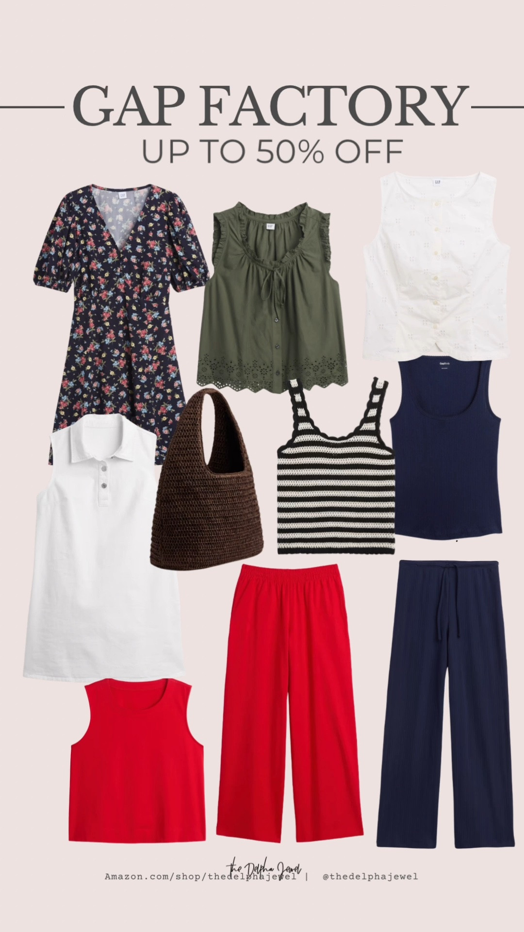 Summer styles all on sale up to 50% off + free shipping on orders over $50
🥰 

Crew neck shell tank $20.99
Pull on wide leg pants $34.99
Collared white dress $34.99
Crochet sweater tank $19.99
Lace button top $41.99
Pointelle relaxed pants $15.99
Puff sleeve v neck dress $41.99

Over 40 style, wedding guest dress summer, summer outfits, summer dresses, vacation outfits beach, travel outfits, business casual workwear, work outfits

#LTKSaleAlert #LTKOver40 #LTKWorkwear
