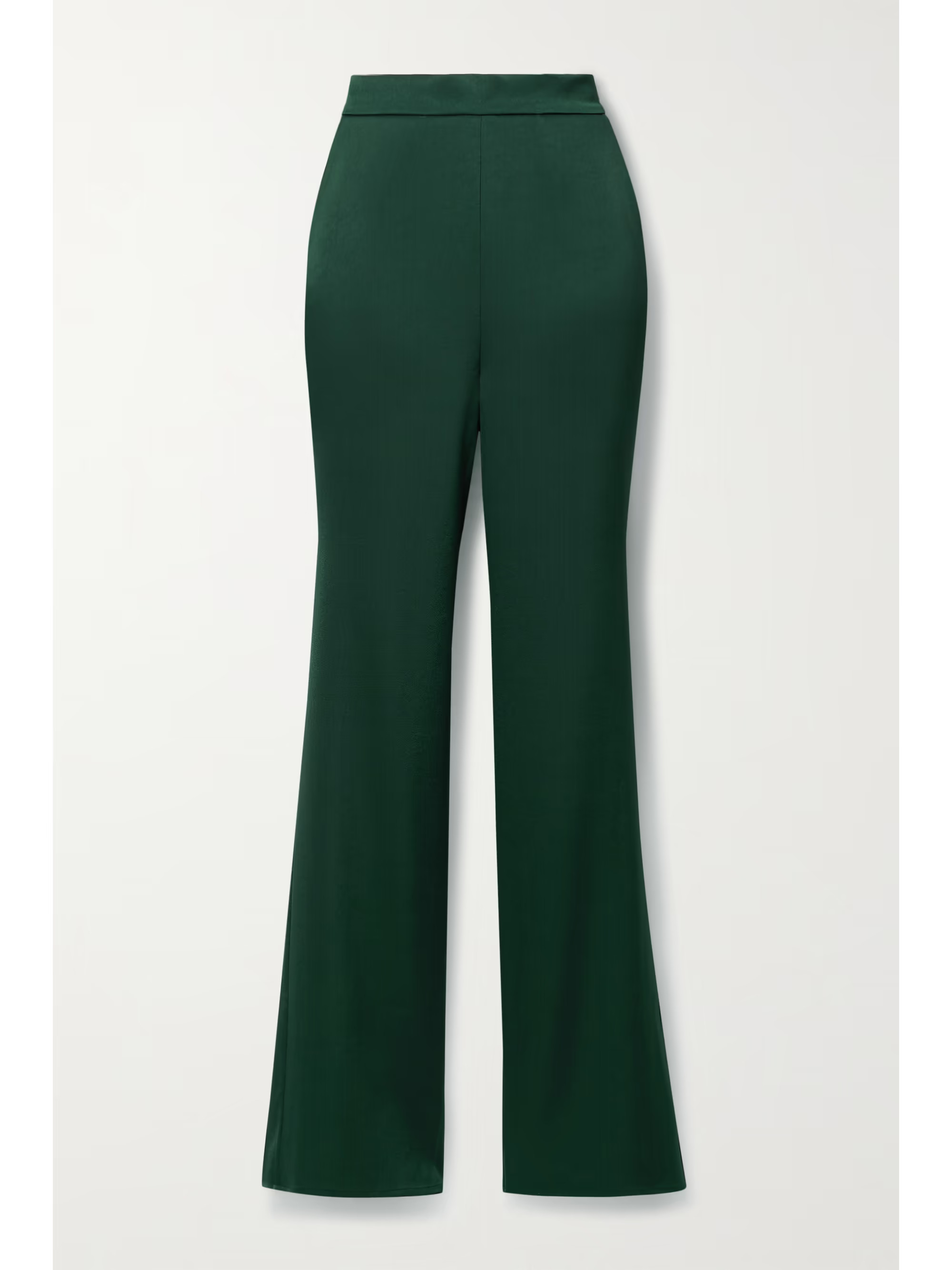 Satin-crepe wide-leg pants | NET-A-PORTER (US)