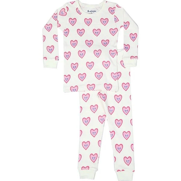 Kids Pajamas, Soft Hearts | Maisonette