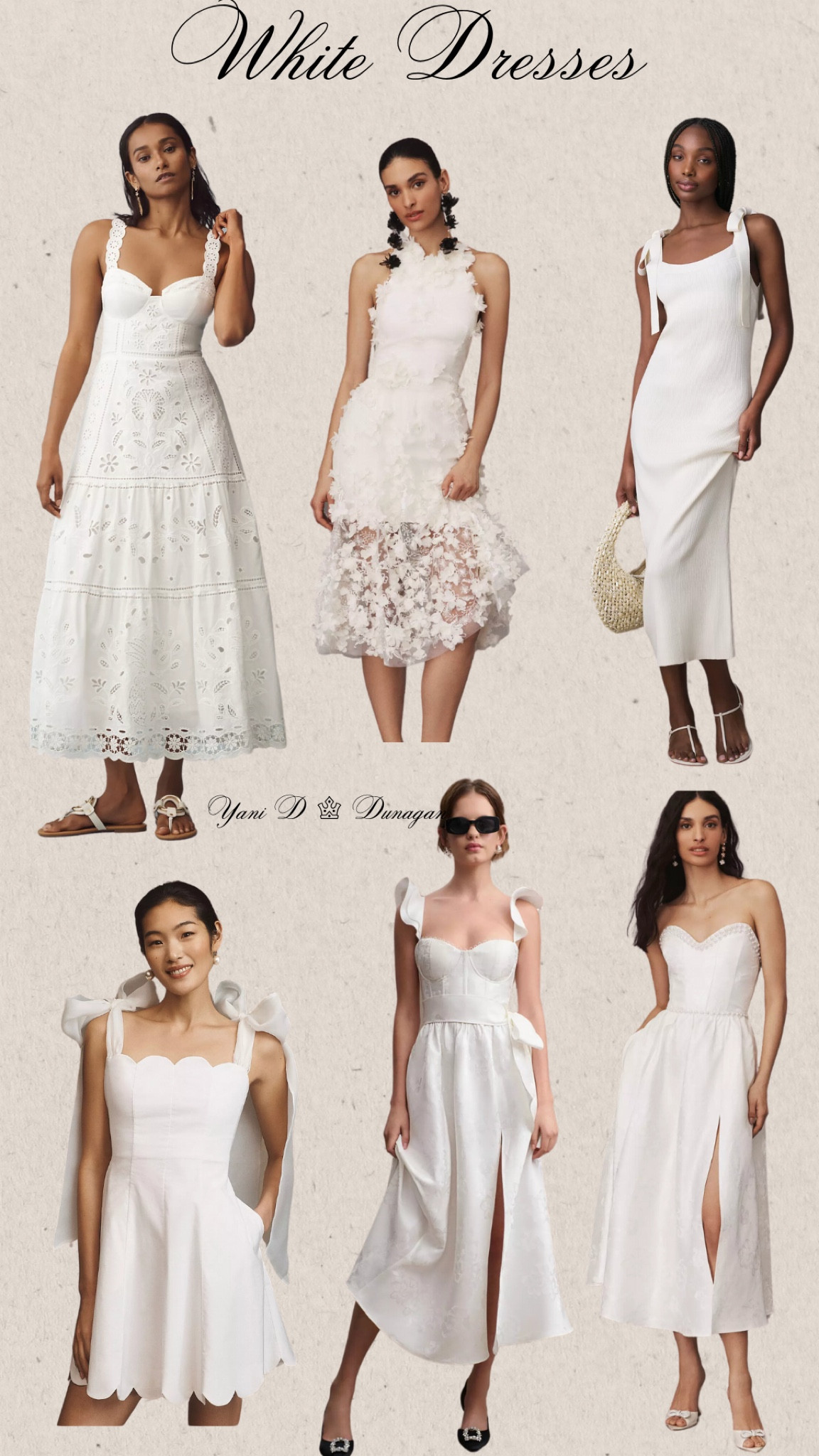 Summer White Dresses
Scalloped Dresses, Embroidered Dresses,
Pearl Embellished Dresses
Crepe Back Bow Dresses
Corset Ruffle Dresses, Summer Style.


#LTKstyletip #LTKbeauty #LTKSeasonal