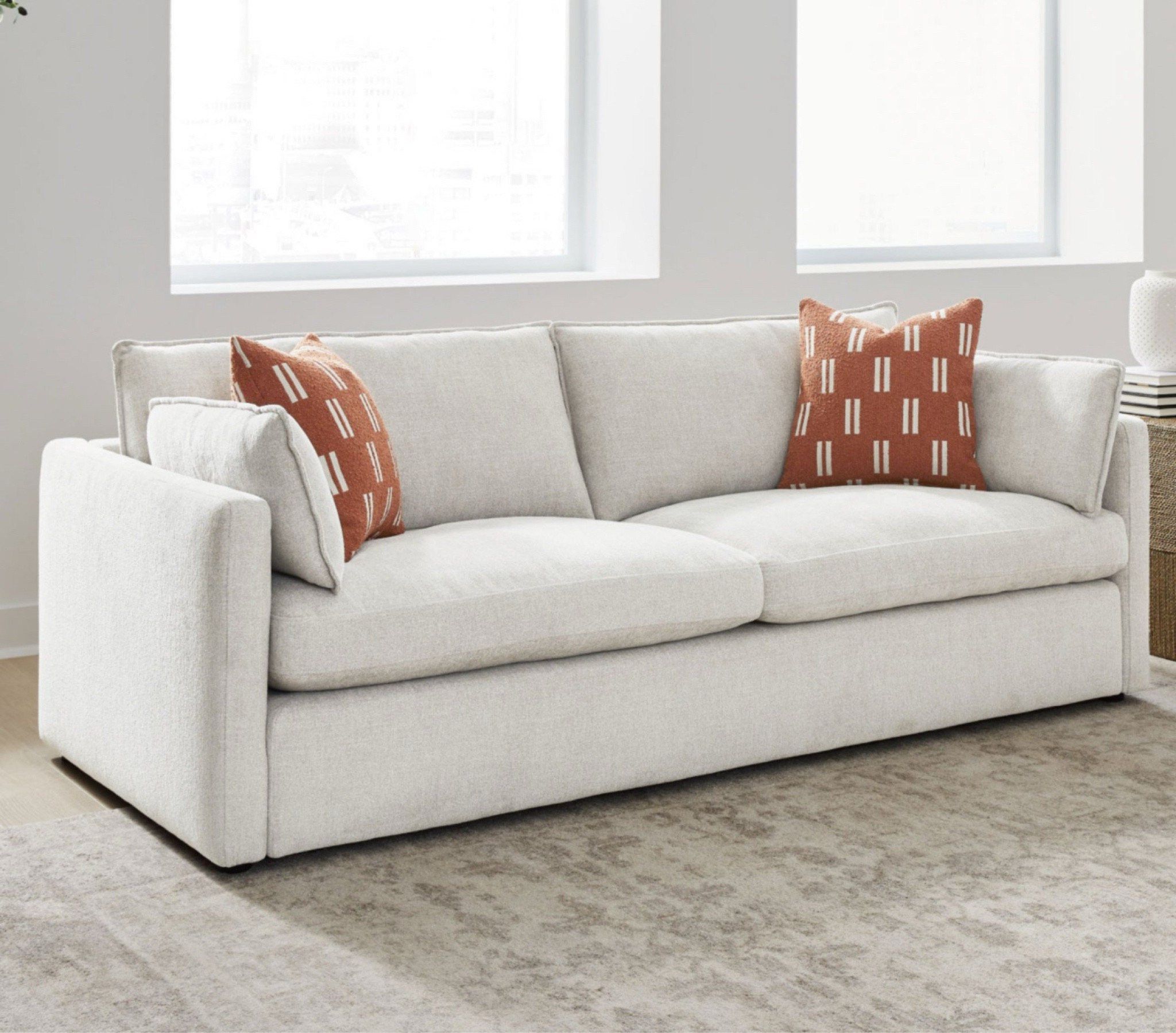 Our new sofa is in transit! Comfortable and affordable! 

#LTKHome