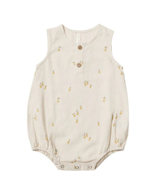 Rylee + Cru Collective Beau Linen-Blend Romper | Shop Simon