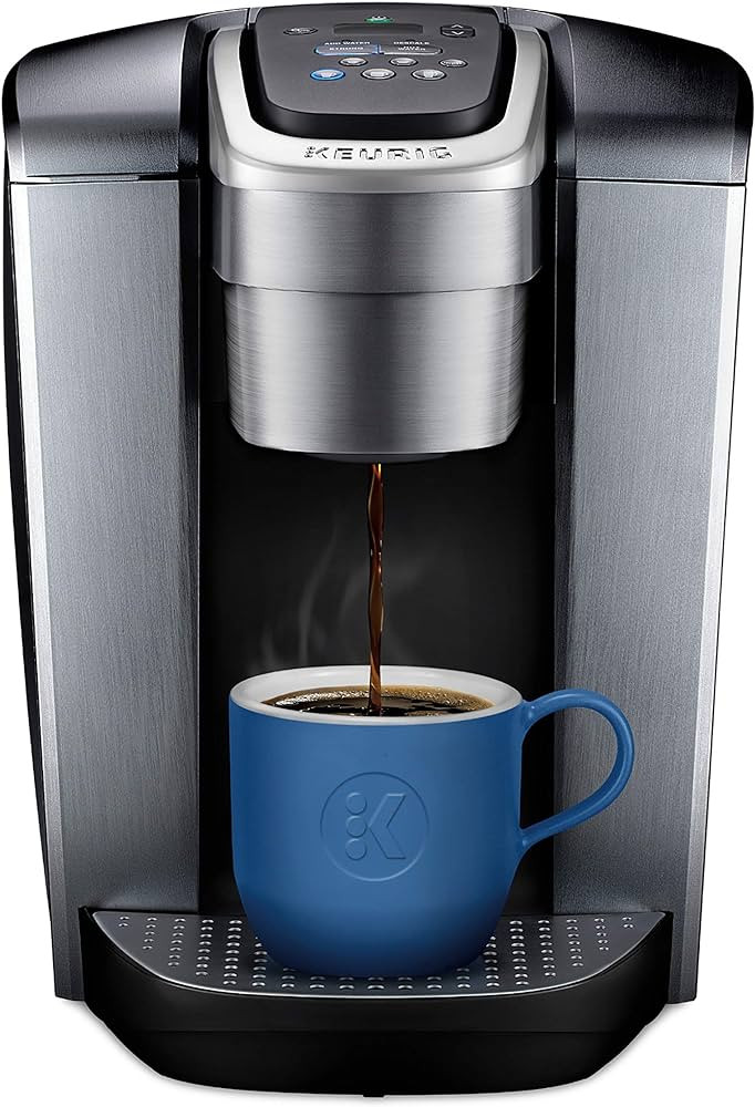 Keurig K-Elite Single-Serve K-Cup Pod Coffee Maker, Brushed Silver | Amazon (US)