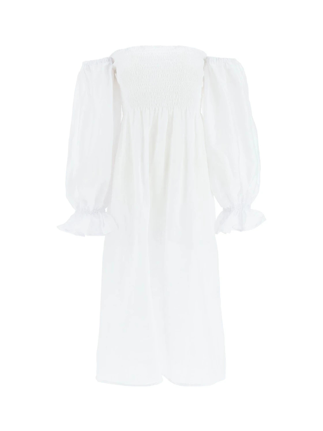Atlanta linen midi dress | Senser US