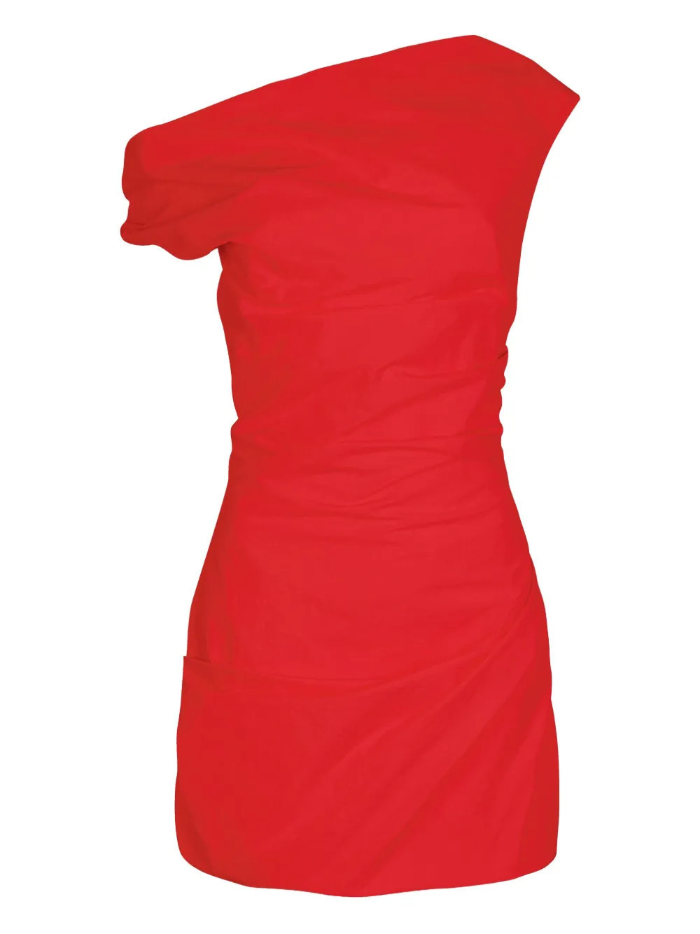 Paris Georgia Remmy off-shoulder mini dress - Red | Farfetch Global