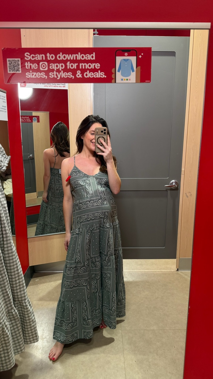 Bandana maxi dress from Target! 

#LTKootd #LTKBump