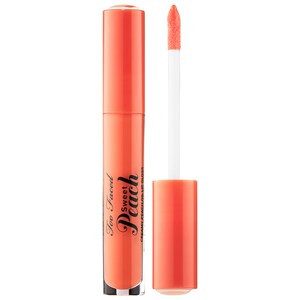 Sweet Peach Creamy Peach Oil Lip Gloss - Too Faced | Sephora | Sephora (CA)