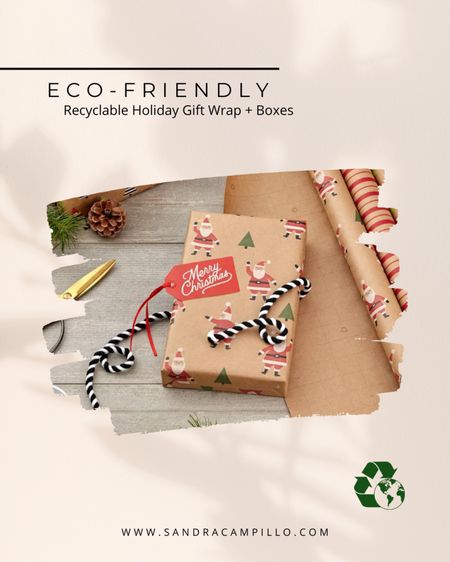 This year, wrap your gifts up with recyclable wrapping paper or boxes. Still cute but better for our environment. After all, wrapping paper gets thrown in the trash anyway, right? So why not recycle the wrapping trash and keep it out of landfills. It’s a win-win! 😉🌲🌎  eco-friendly, sustainable, wrapping paper, gift boxes, holiday wrapping 

#LTKbag #LTKhome

#LTKunder50 #LTKSeasonal #LTKHoliday