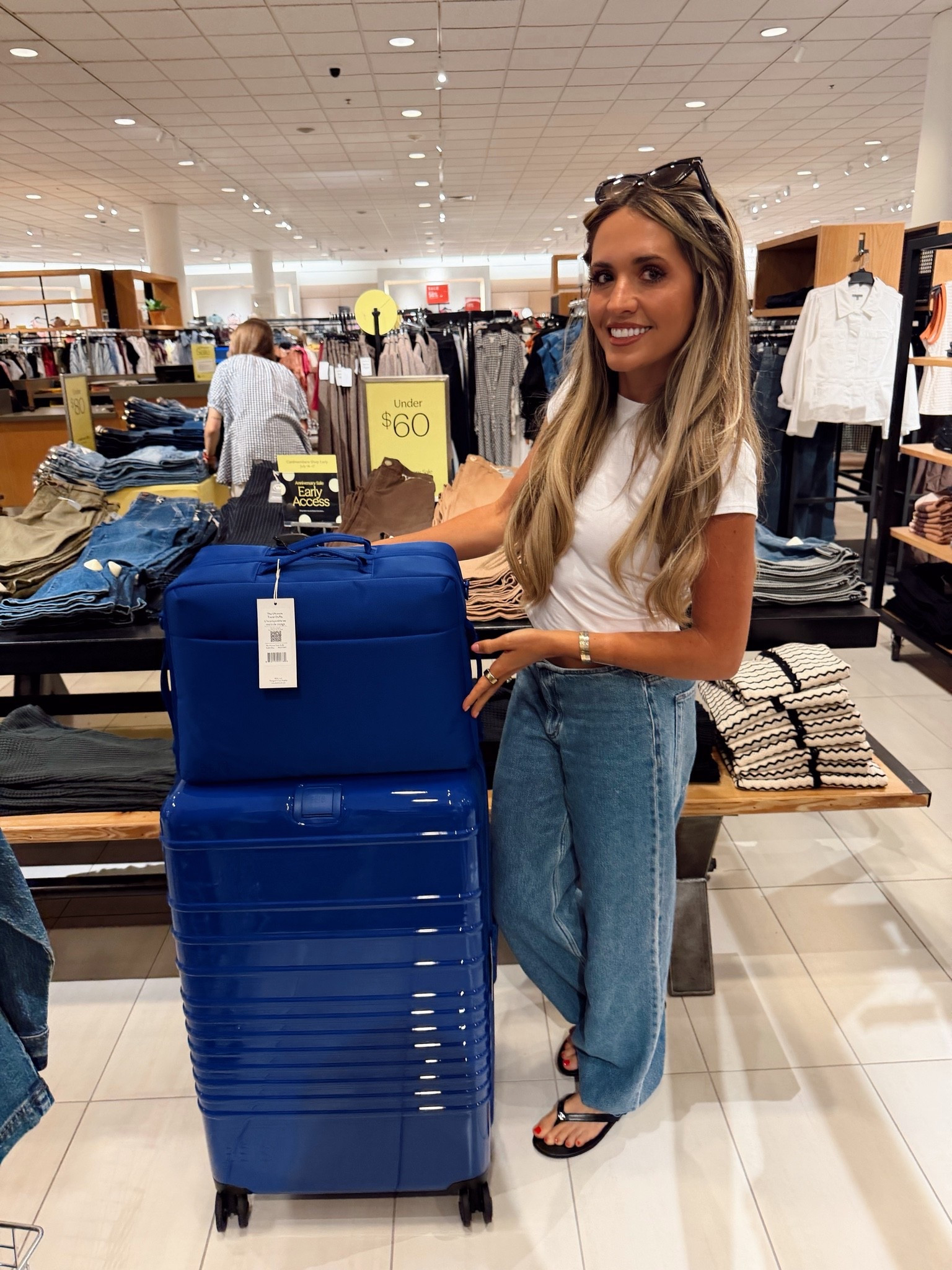 Absolutely grabbing this Beis luggage from the #NSale
