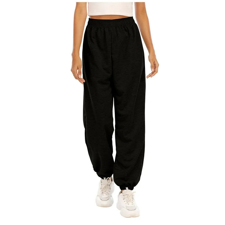 UTTOASFAY Clearance for Women Pants Women Sports Pants Trousers Jogging Sweatpants Jogger Pants R... | Walmart (US)