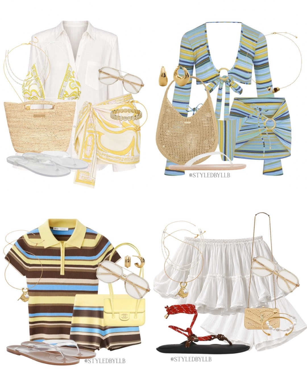 7 days of holiday outfits 🐚🌞🌴