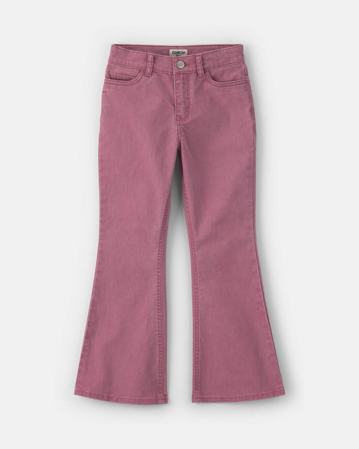 Girls Twill Flare Pants - Purple | Carter's Inc
