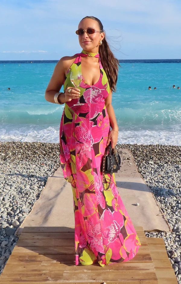 Katia Maxi Dress ~ Tropic Nights Mesh | Show Me Your Mumu