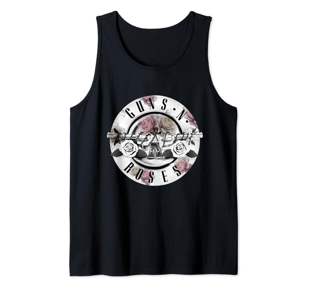 Guns N' Roses Official Floral Bullet Tank Top | Amazon (US)