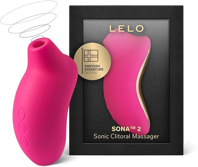 LELO SONA 2 Sonic Waves Clitoral Vibrator, Waterproof Clit Sucking Vibrator, Suction Vibrator for... | Amazon (US)