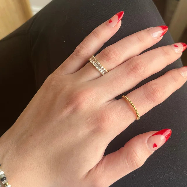 Mini Alidia Cubic Zirconia Ring | BaubleBar (US)