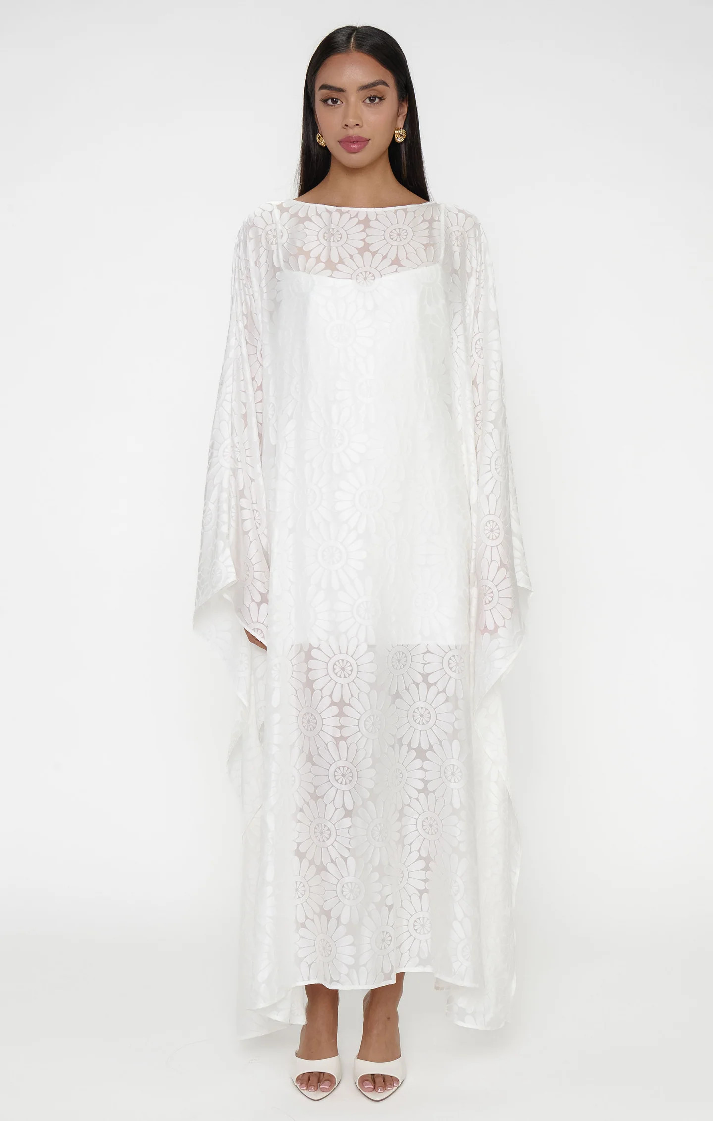 Olsen Maxi Dress ~ Wedding Cake Chiffon | Show Me Your Mumu